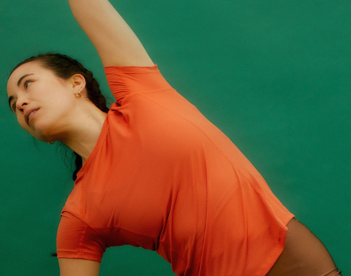 Woman Stretching