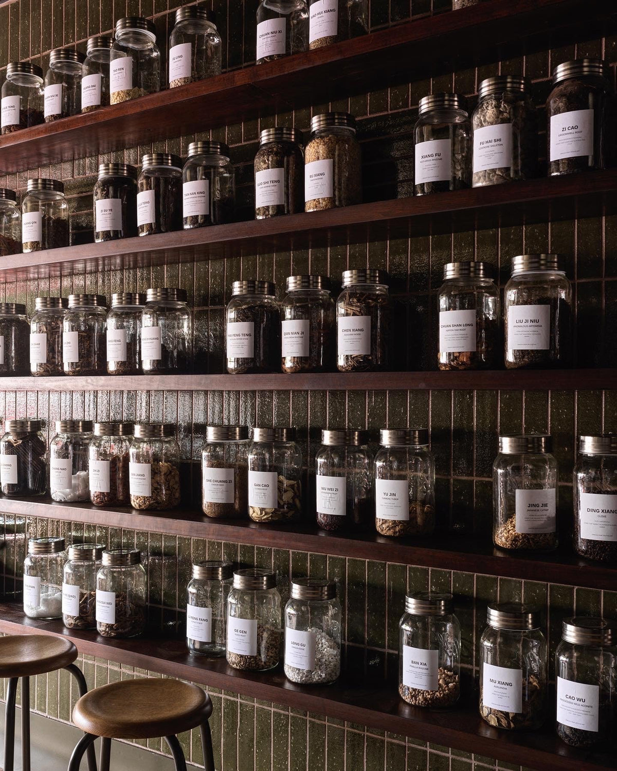 Herbs at the Dragon Hemp Apothecary
