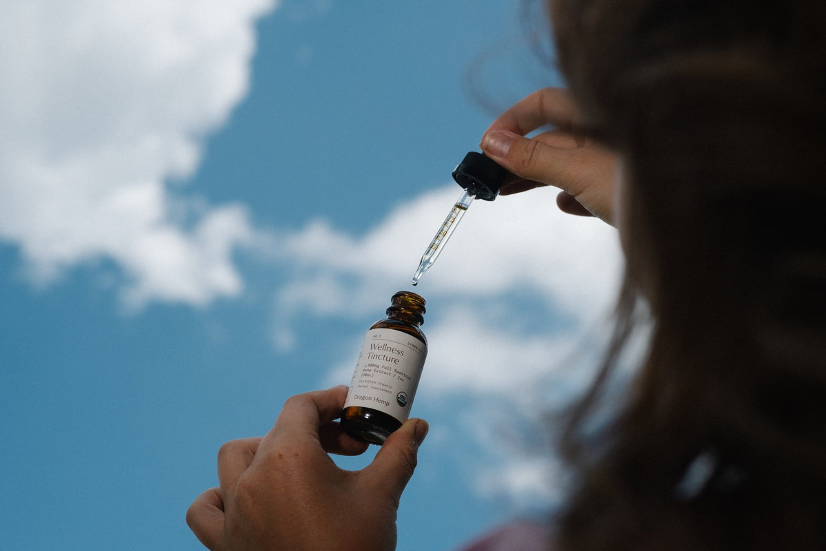 Dragon Hemp Wellness Tincture cortisol recovery protocol